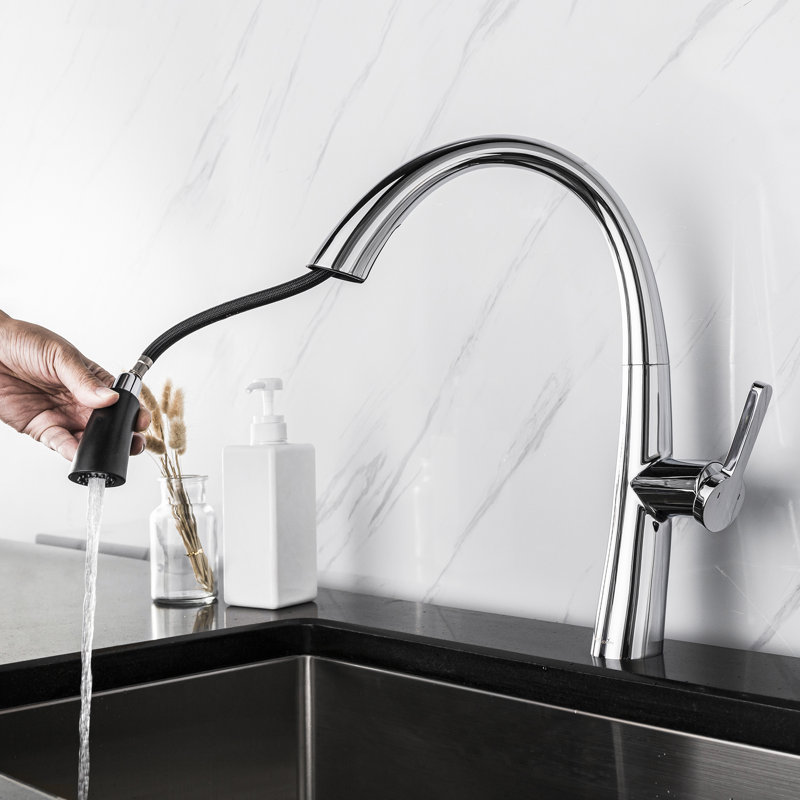 Belfry Kitchen Galilee Pull Out Kitchen Faucet