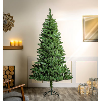 Pre-lit Artificial Douglas Fir Tree With Stand