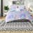 Certified Microfiber Bedding Sets, Twin Xl Tie Dye Style For Home