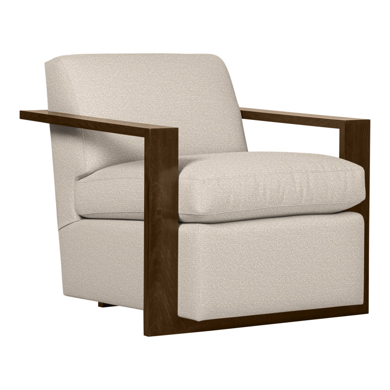 Thom Filicia Home 32" Wide Upholstered Armchair, Havana, Nadia Steam