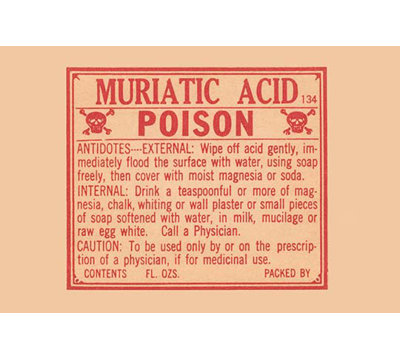 " Muriatic Acid "