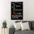 The Calculation On The Board - What A Teacher Writes On The Blackboard Of Life Can Never Be Erased - 1 Piece Rectangle Graphic Art Print On Wrapped Canvas-213074521