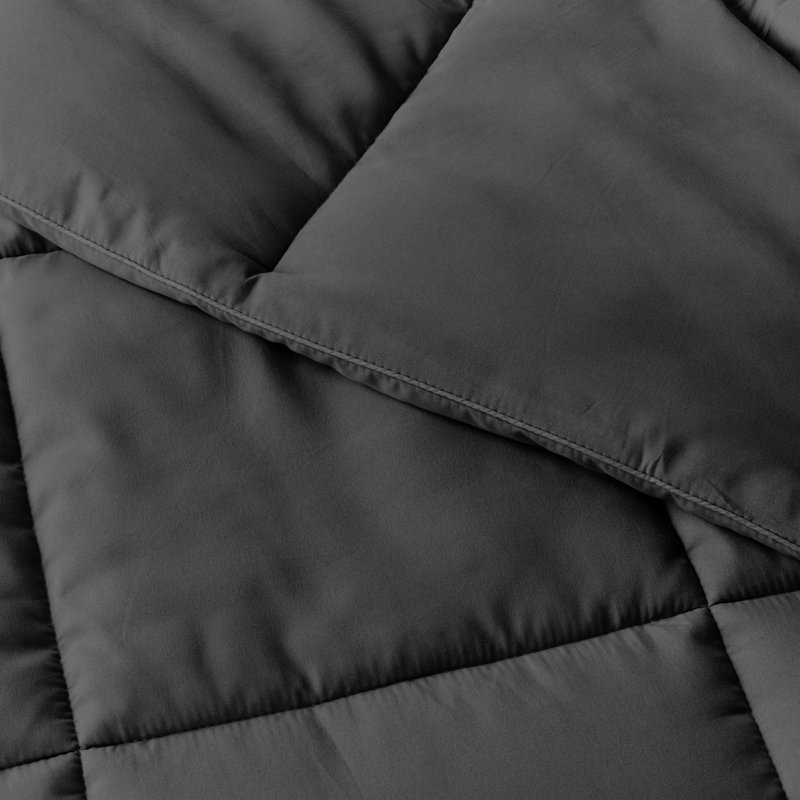 Chisolm All Season Down Alternative Down Alternative Comforter, Grey, Queen