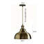 Light Green Brass Dome Pendant – Industrial Modern Ceiling Light Fixture for Kitchen & Dining