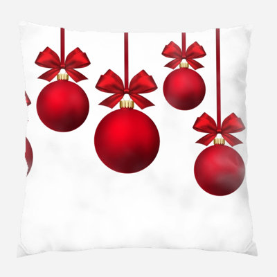 Canvas Outdoor Reversible Throw Pillow