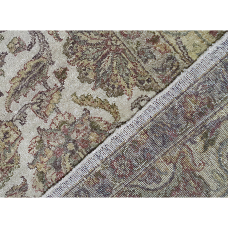 Wool Oriental Area Rug in Gray