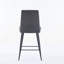 Ensemble de 2 chaises de bar réglables en fer avec pieds de fer réglables et comptoir de bar-765623507