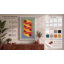 Spiral Ribbon Geometric - Wrapped Canvas-693163734-693163758