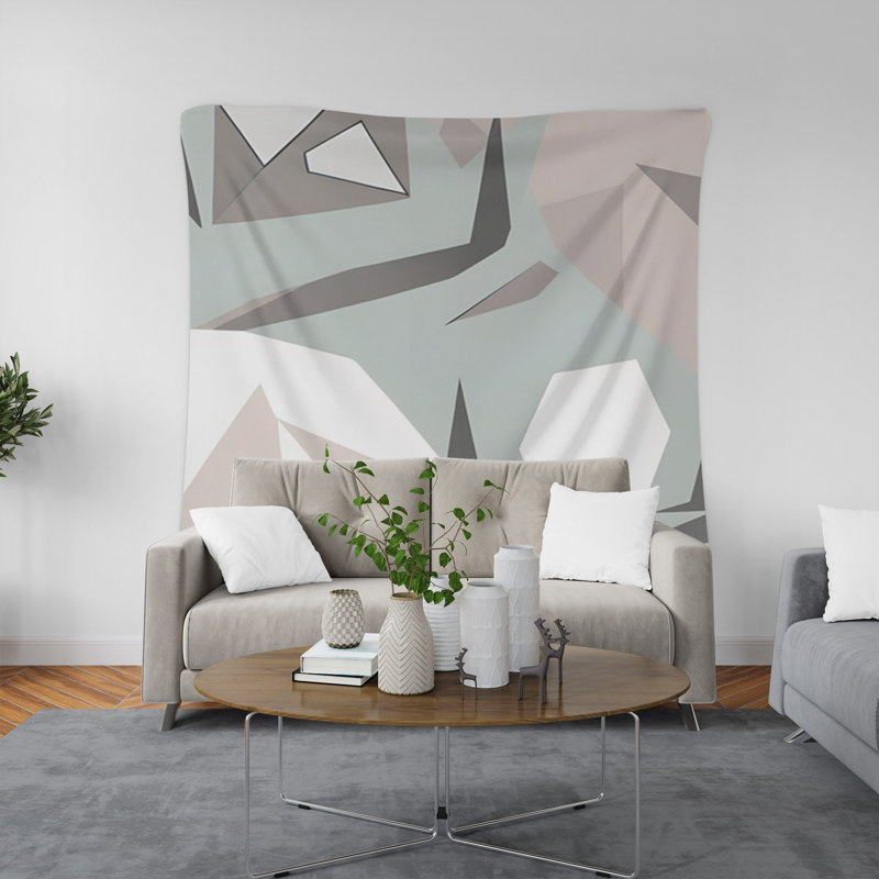 Tapisserie murale, H 80 po x l 68 po