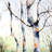 Three Small Birch Trees Outdoor Throw Pillow - Gray Home Decor