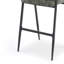 Munsley Upholstered Counter Stool with Metal Frame