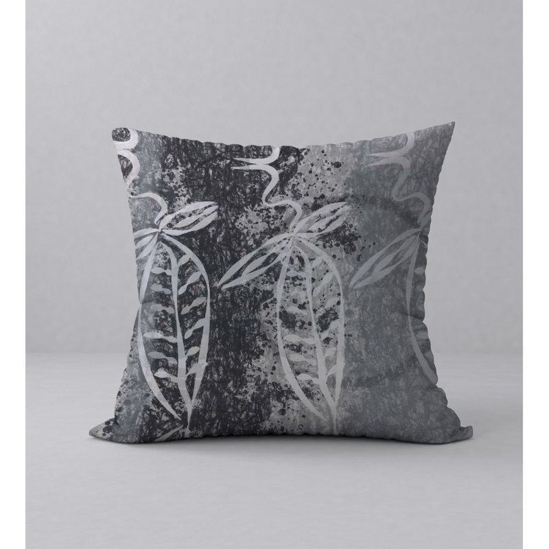 Abstract Reversible Throw Pillow, 20" x 20"