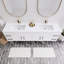 Ensemble de meuble-lavabo double 84 po Tihanna-790747178