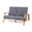 PALOMA LOVESEAT+COFFEE TABLE