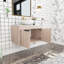 Ensemble de meuble-lavabo simple 29,5 po avec plateau en céramique Judtih