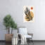 «Desert Sun Palm», impression de palmier biologique moderne abstrait tropical-1195469523