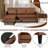 Idy Faux Leather L-Shaped Sectional Reversible-168211417
