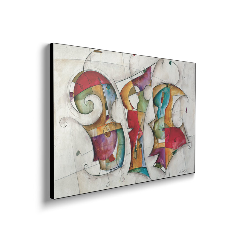 Reproduction d'art sur toile en métal Steemplix - Danse par Eric Waugh