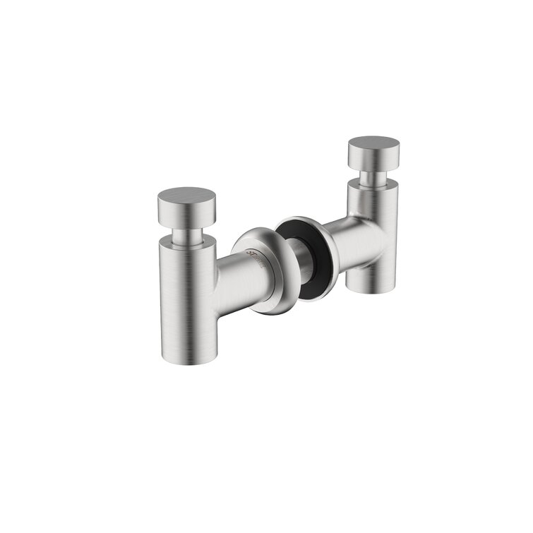 Justime USA Inc Through-Glass Double Robe Hook