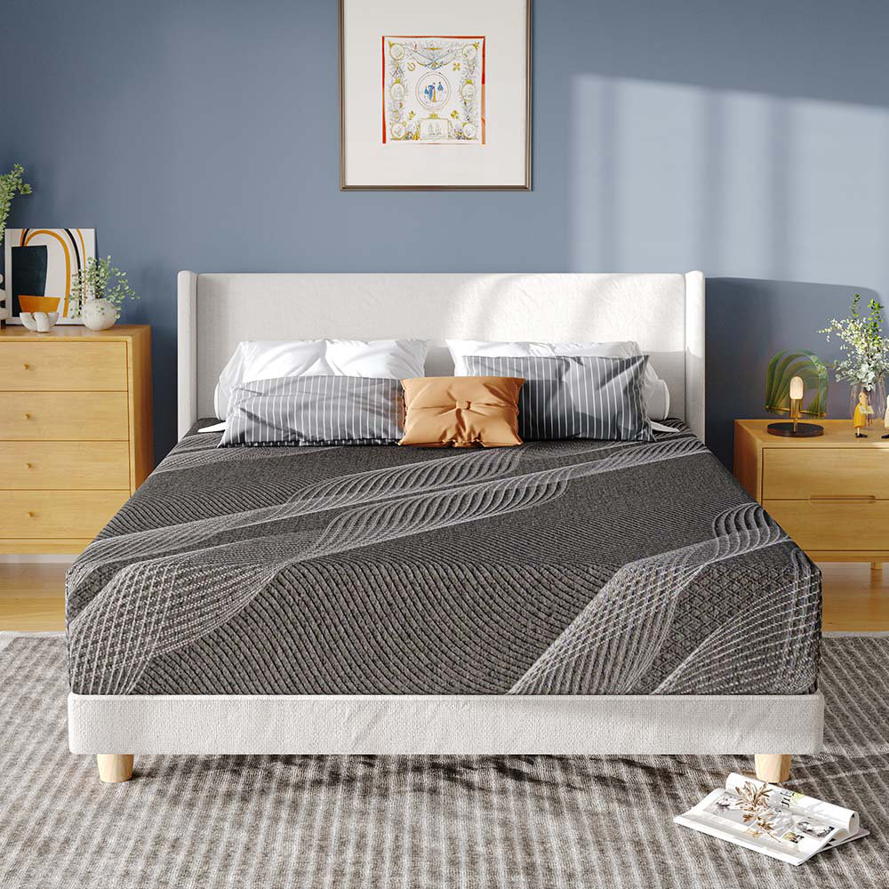 Berryville 10'' Medium Gel Memory Foam Mattress The Twillery Co.® Mattress 