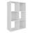 Gridley Apex 6-Cube Storage Organizer with 3 Fabric Bins