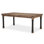 Crossings Acacia Solid Wood Top Metal Base Dining Table