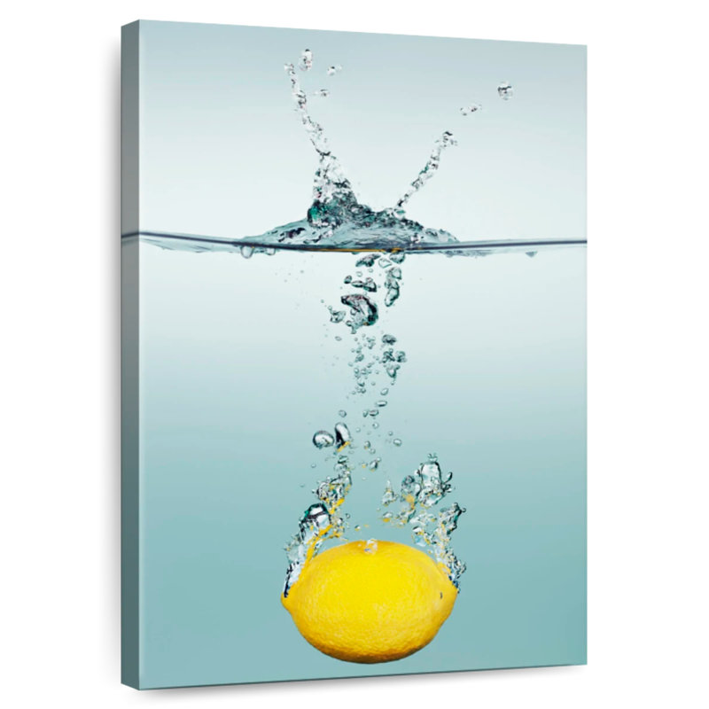 Yarlin Lemon Splash, 51" H x 34" W