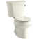 Wellworth® Two-Piece Round-Front 1.6 GPF Toilet with Class Five Flush Technology and Right-Hand Trip Lever