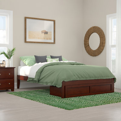 Aayanna Solid Wood Platform Storage Bed