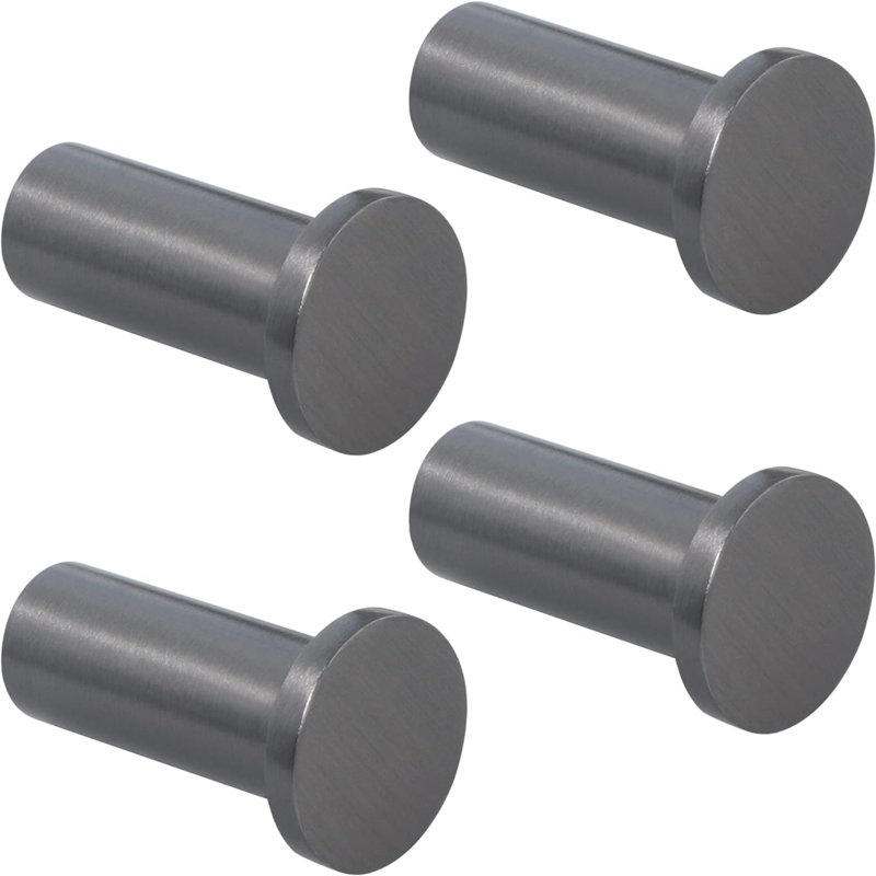 Chawanda Metal Wall Wall Hook, Grey