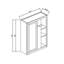 Armoire murale de coin de cuisine encastrable L 36 po x H 30 po x P 13,5 po prête à assembler Casainc-132226486