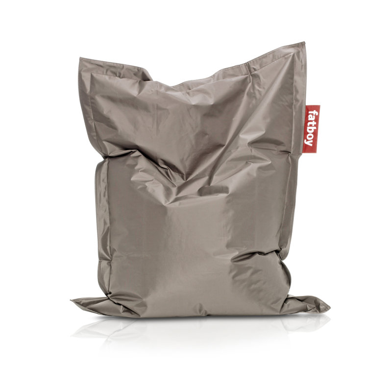 Original Slim Bean Bag Chair, Black, 61" x 47"