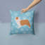 Coussin intérieur/extérieur en flocons d’hiver-32011198