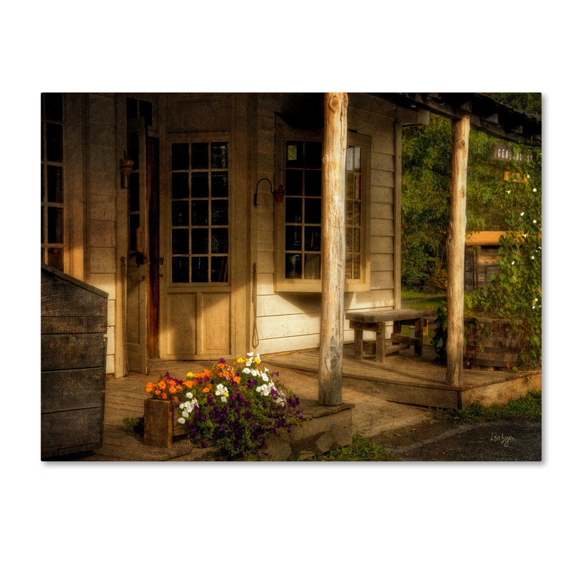 Lois Bryan Rustic Old General Store Canvas Art