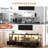 Twanette TV Stand for TVs up to 70", Large LED Media Console with Charging Station-247652603