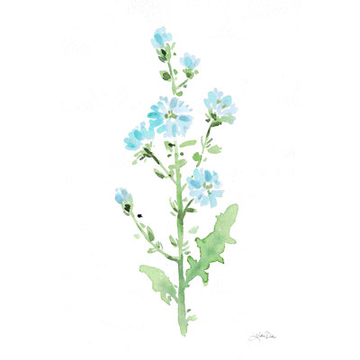 «Flowers of the Wild III» par Katrina Pete - peinture sur toile tendue