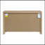 Commode 8 tiroirs brun clair