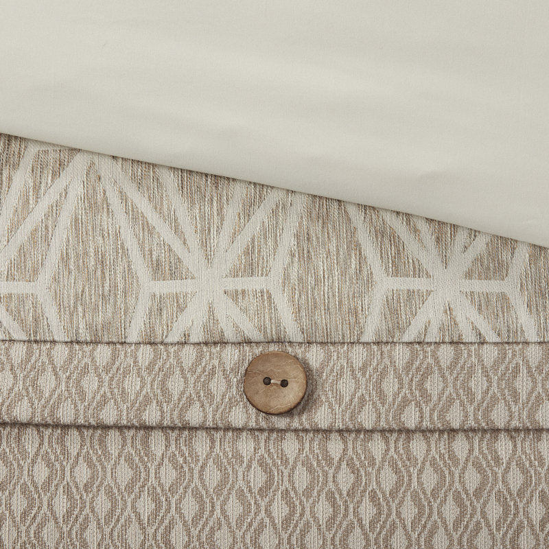 Ensemble d'édredon surdimensionné en jacquard Madison Park Signature Grace, Édredon grand et 7 pièces supplémentaires