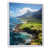 White Floater Framed