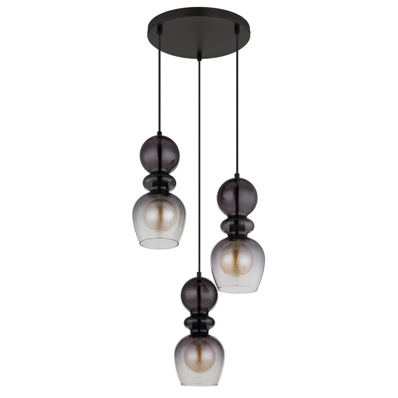 Daumantas 3 - Light Matte Black Pendant