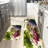 Kitchen Living Room Entry Grape Print Multicolor Kitchen Mats 2 Pcs