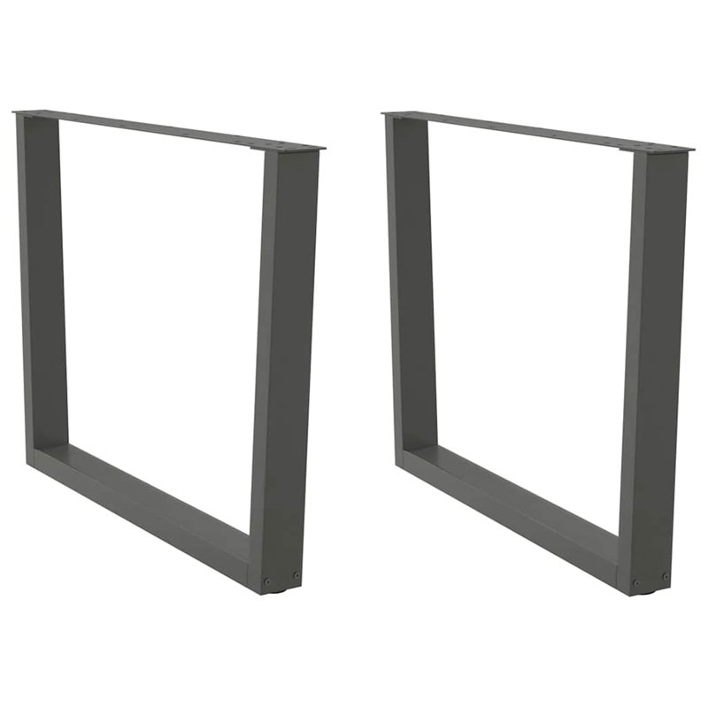 Table Leg, Anthracite, 73.3cm H x 100cm W