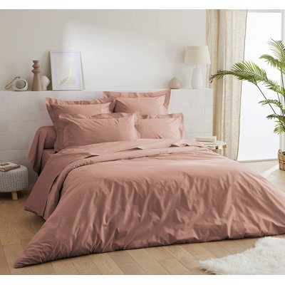 Hazelanne Solid Colour Duvet Cover with Pillowcases