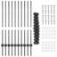 100cm H x 1000cm W Steel Border Fencing