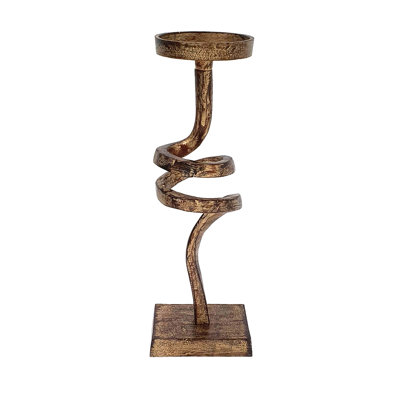 4.5X4.5X13" Pillar Candle Holder
