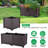 Raised Garden Bed With Self-Watering System, Elevated Planter Box For Patio Balcony, Durable Pp Material Holds 220Lbs For Flowers Vegetables Herbs-1821996069