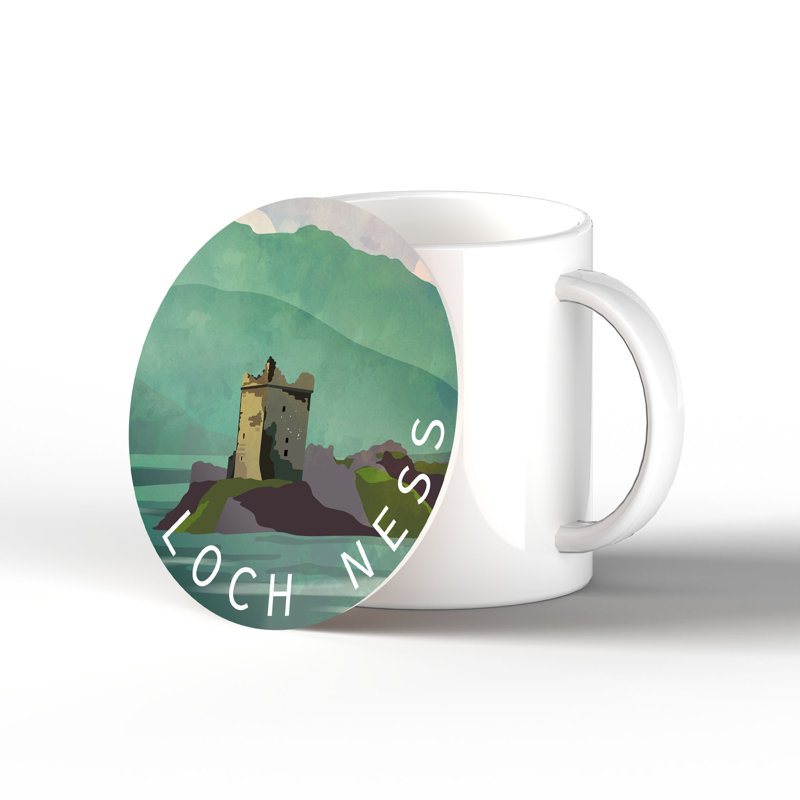 Ceramic Round 1 Piece Coaster