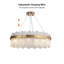 Aarzish Chandelier Modern Round Clear Glass Chandelier-591508954-591508955
