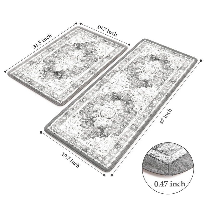 Tapis de cuisine colorés anti-fatigue