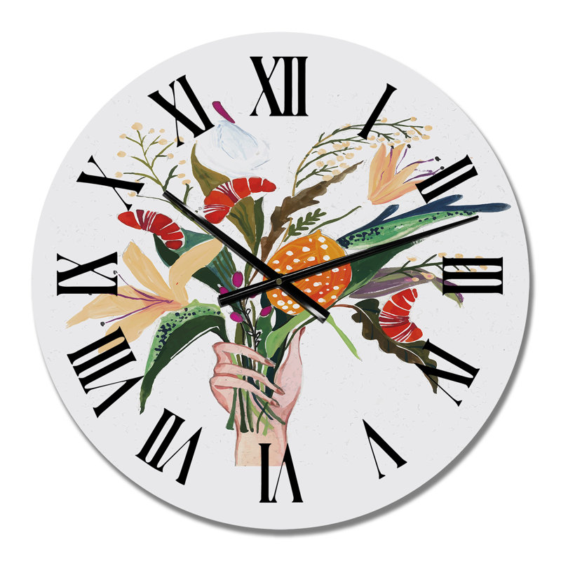 Horloge murale surdimensionnée, Moyen